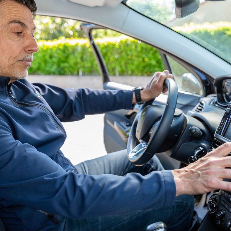 Trustoo Specialist on driver seat